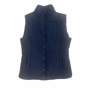 Aeropostale Womens Size S Black Full Zip Puffer Vest Warm Comfy